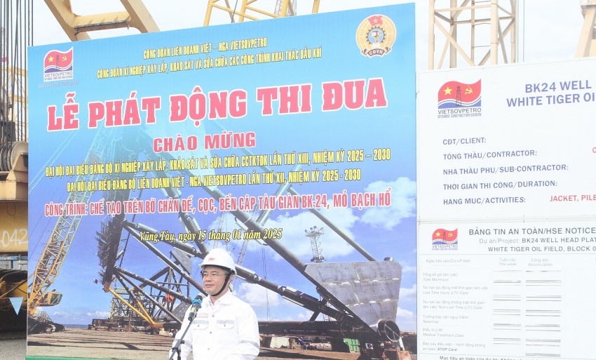 Công đoàn Vietsovpetro - Cầu nối vững chắc giữa tổ chức Đảng và người lao động