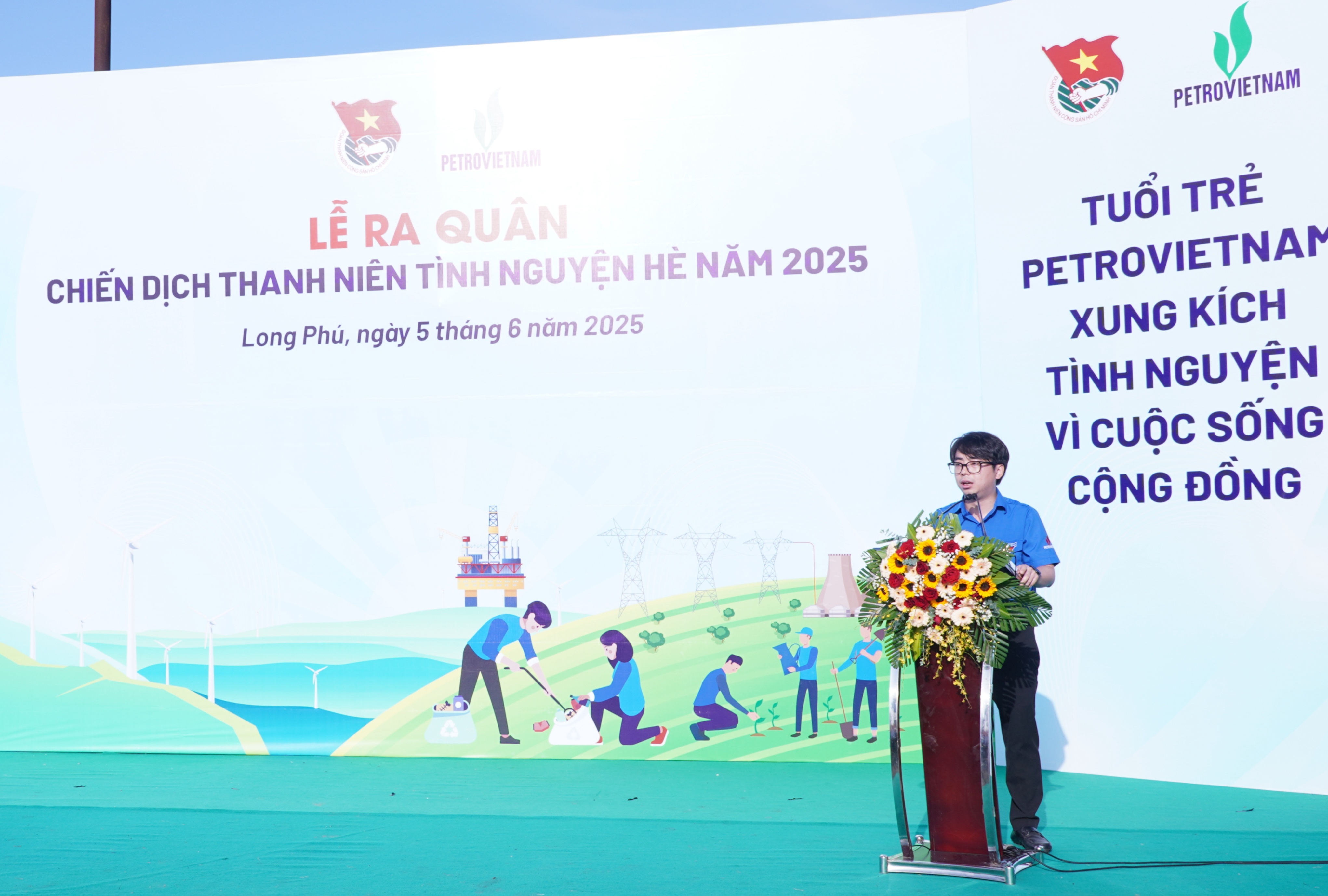 Đoàn Thanh niên Petrovietnam khởi động Chiến dịch Thanh niên tình nguyện hè 2025