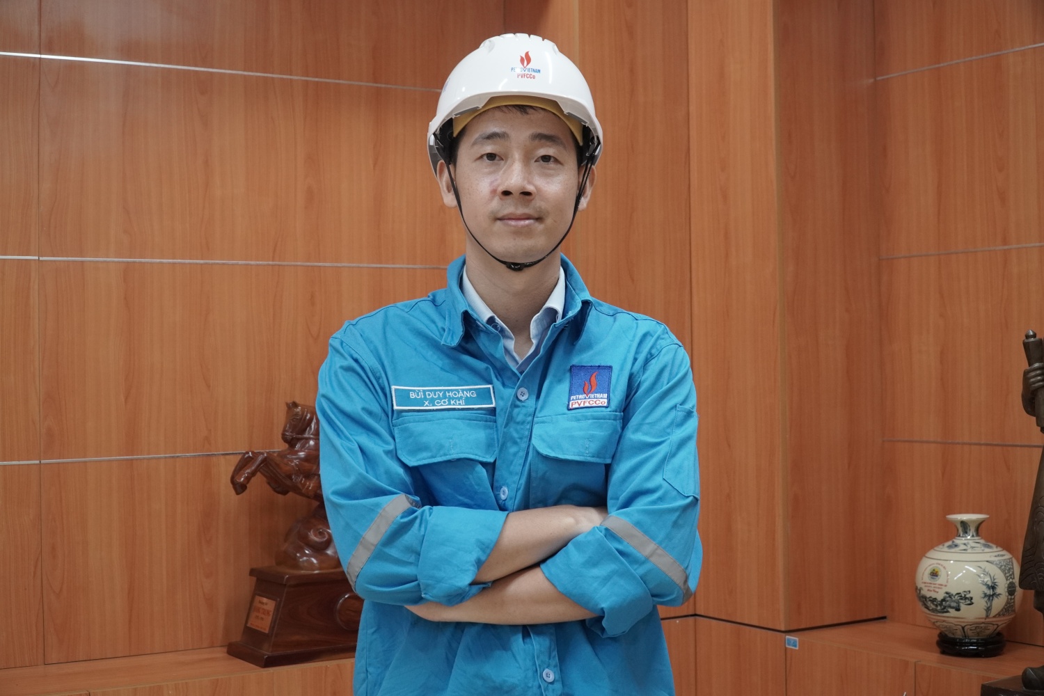 Bùi Duy Hoàng: Hành trình “lột xác” từ một kỹ sư trẻ thành người thợ cơ khí dày dạn Bùi Duy Hoàng: Hành trình “lột xác” từ một kỹ sư trẻ thành người thợ cơ khí dày dạn