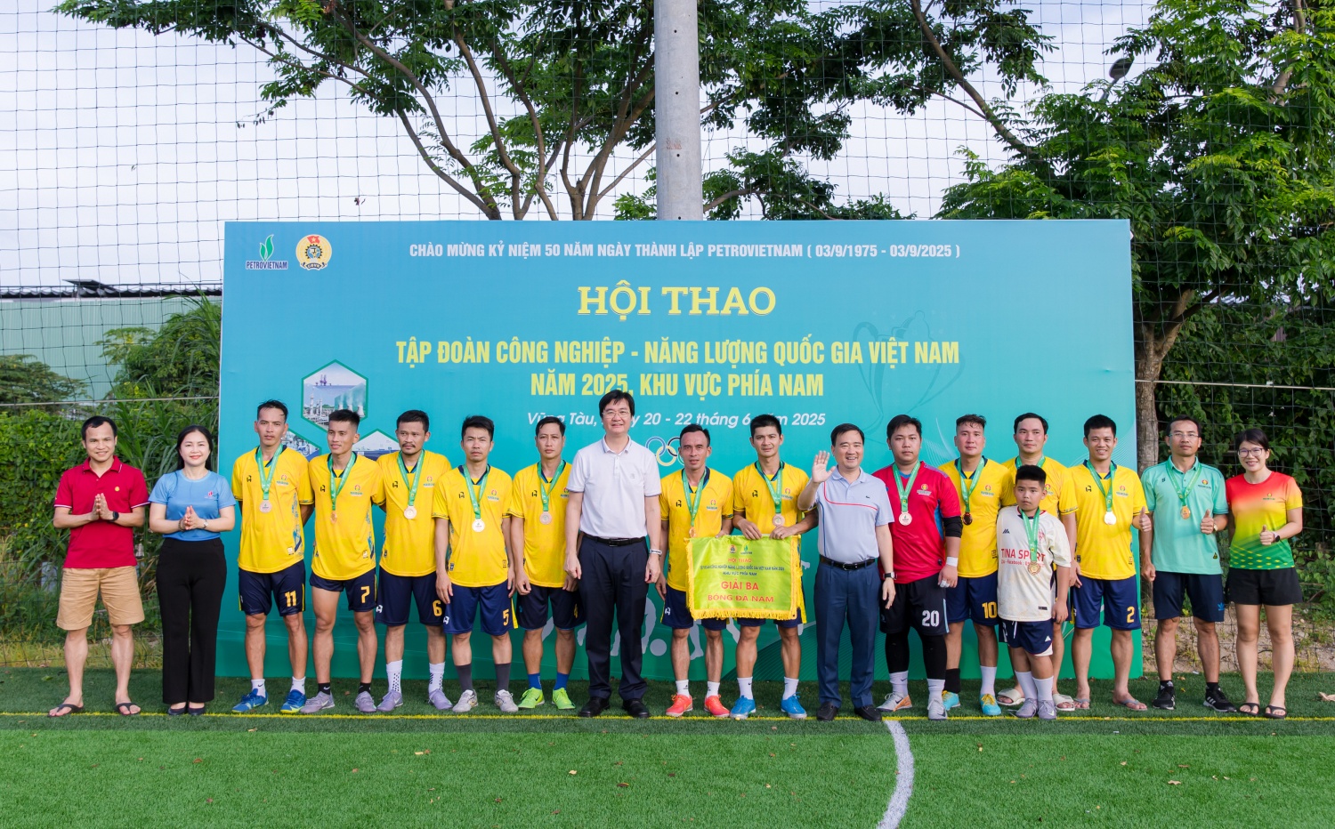 Hội thao Petrovietnam khu vực phía Nam thành công tốt đẹp Hội thao Petrovietnam khu vực phía Nam thành công tốt đẹp