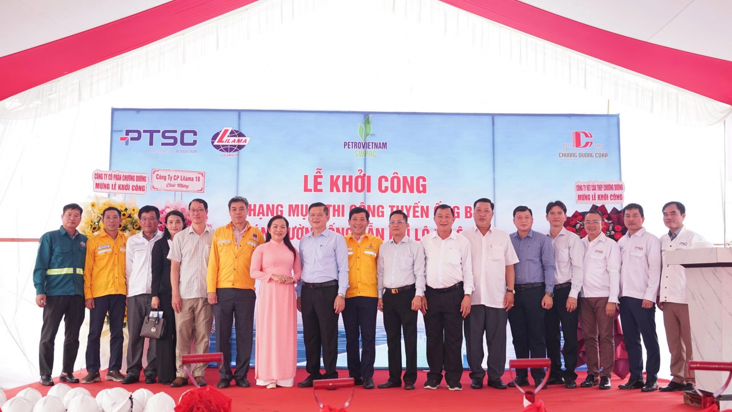 Khởi công hạng mục tuyến ống bờ Dự án đường ống dẫn khí Lô B – Ô Môn Khởi công hạng mục tuyến ống bờ dự án Đường ống dẫn khí Lô B - Ô Môn