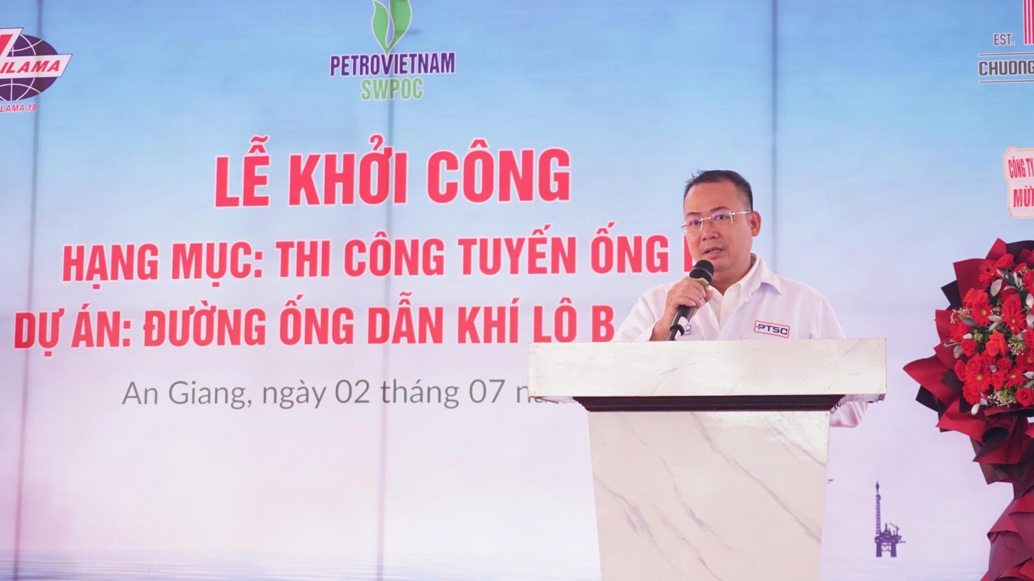 Khởi công hạng mục tuyến ống bờ dự án Đường ống dẫn khí Lô B - Ô Môn Khởi công hạng mục tuyến ống bờ dự án Đường ống dẫn khí Lô B - Ô Môn