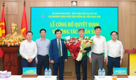 Đồng chí Nguyễn Hải Âu được bổ nhiệm giữ chức Phó Giám đốc PVNDB