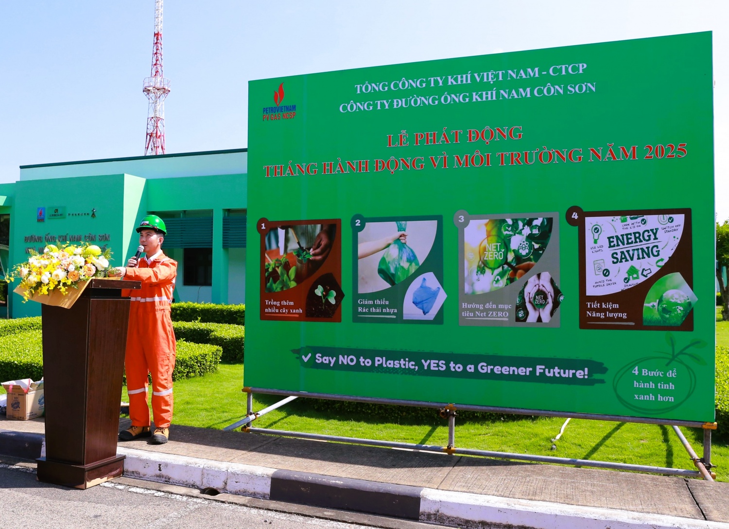 NCSP và PV GAS D chung tay phủ xanh không gian sống NCSP và PV GAS D chung tay phủ xanh không gian sống