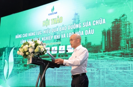 Petrovietnam nâng cao năng lực, hiệu quả bảo dưỡng sửa chữa lĩnh vực công nghiệp khí và lọc hóa dầu