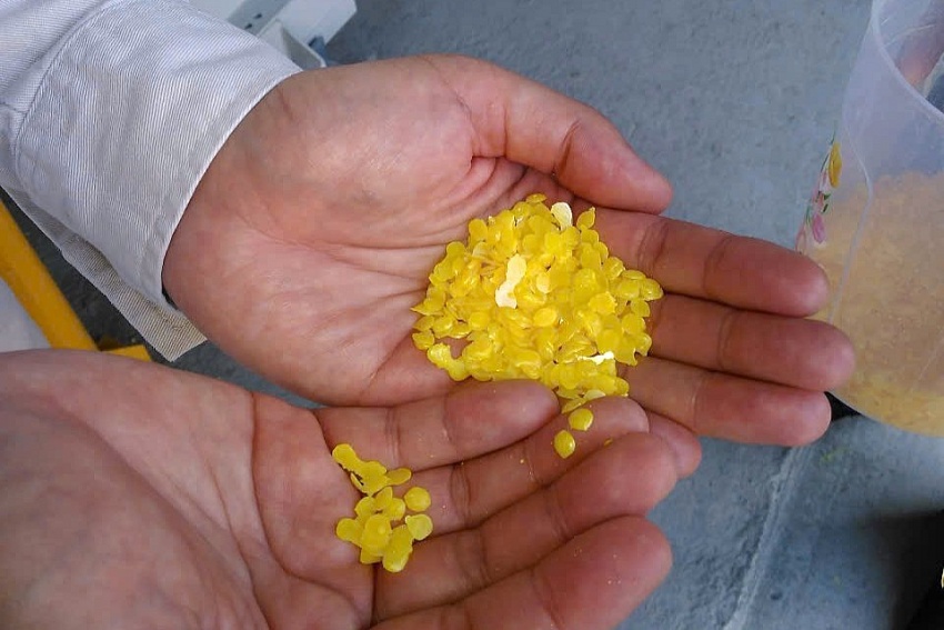BSR successfully produces new product: Sulfur Pastilles