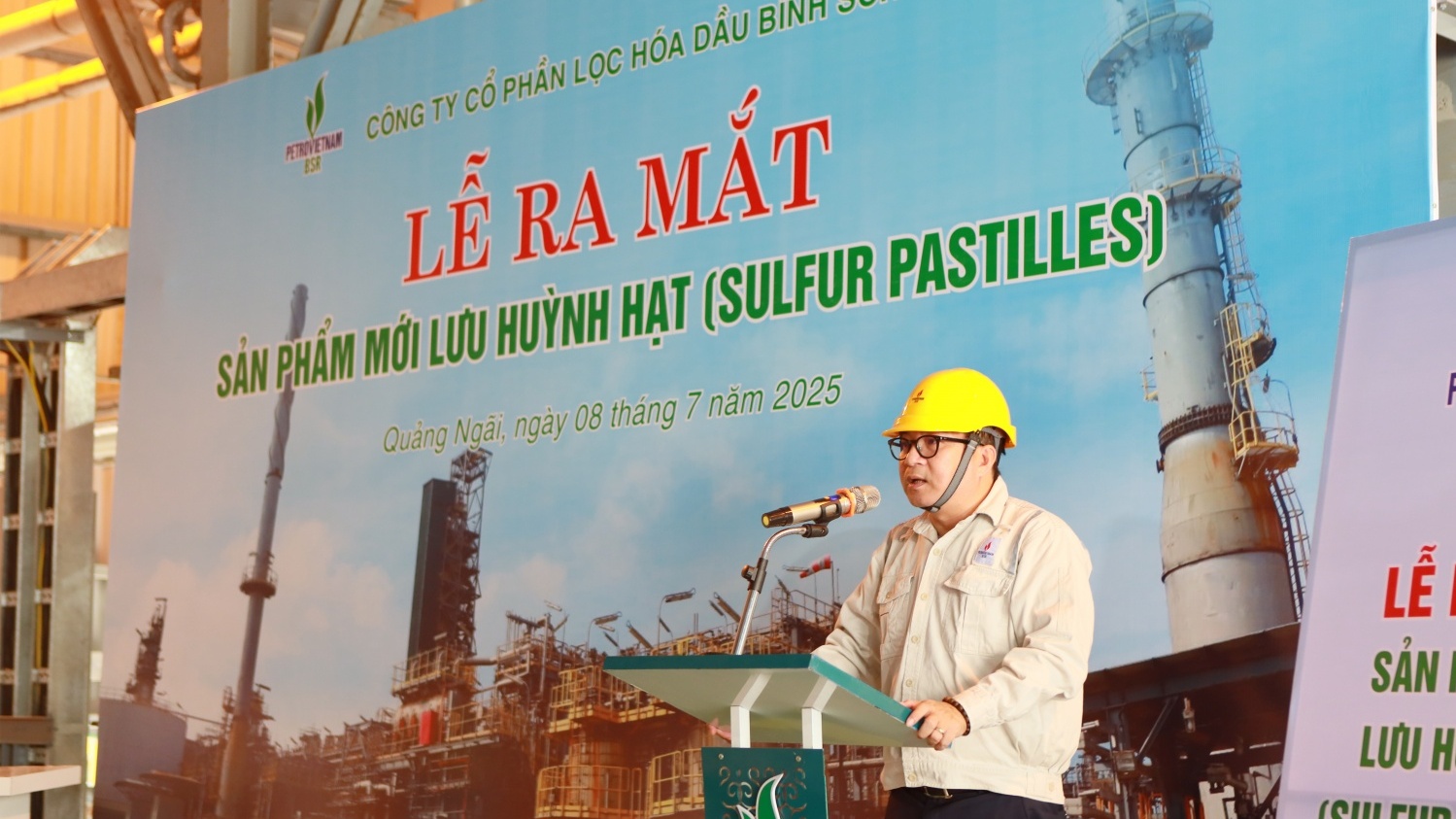 BSR officially launches sulfur pastilles – A new milestone in optimizing by-products
