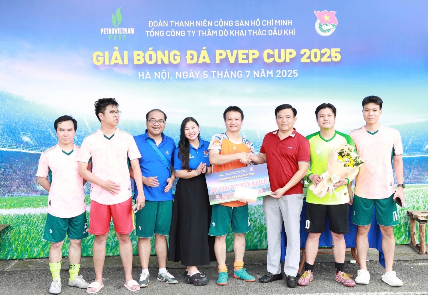 Sôi nổi Giải bóng đá PVEP Cup 2025: Phát huy tinh thần thể thao, gắn kết người lao động