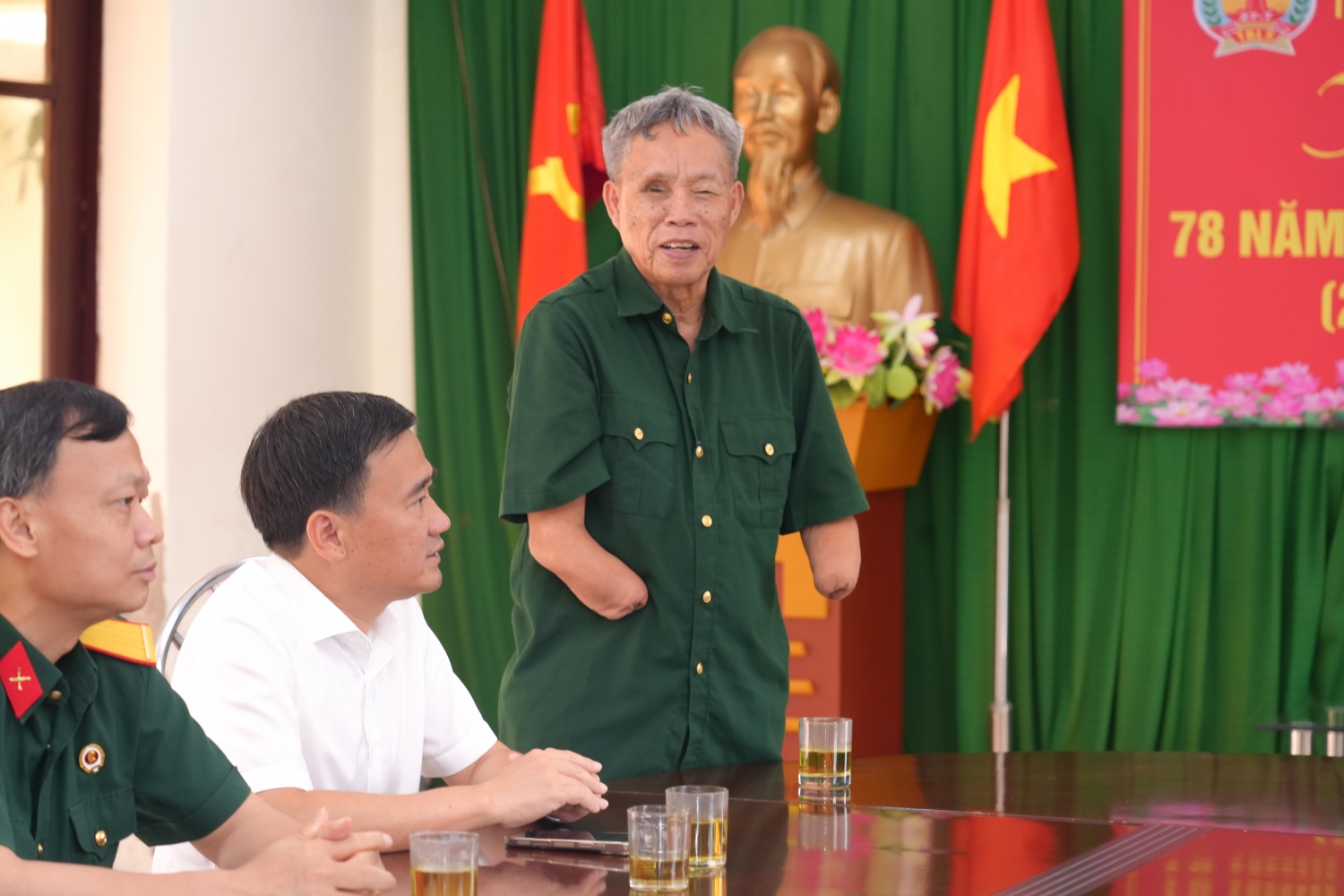 Petrovietnam thăm hỏi, động viên, tri ân các thương binh tại Thuận Thành, Bắc Ninh