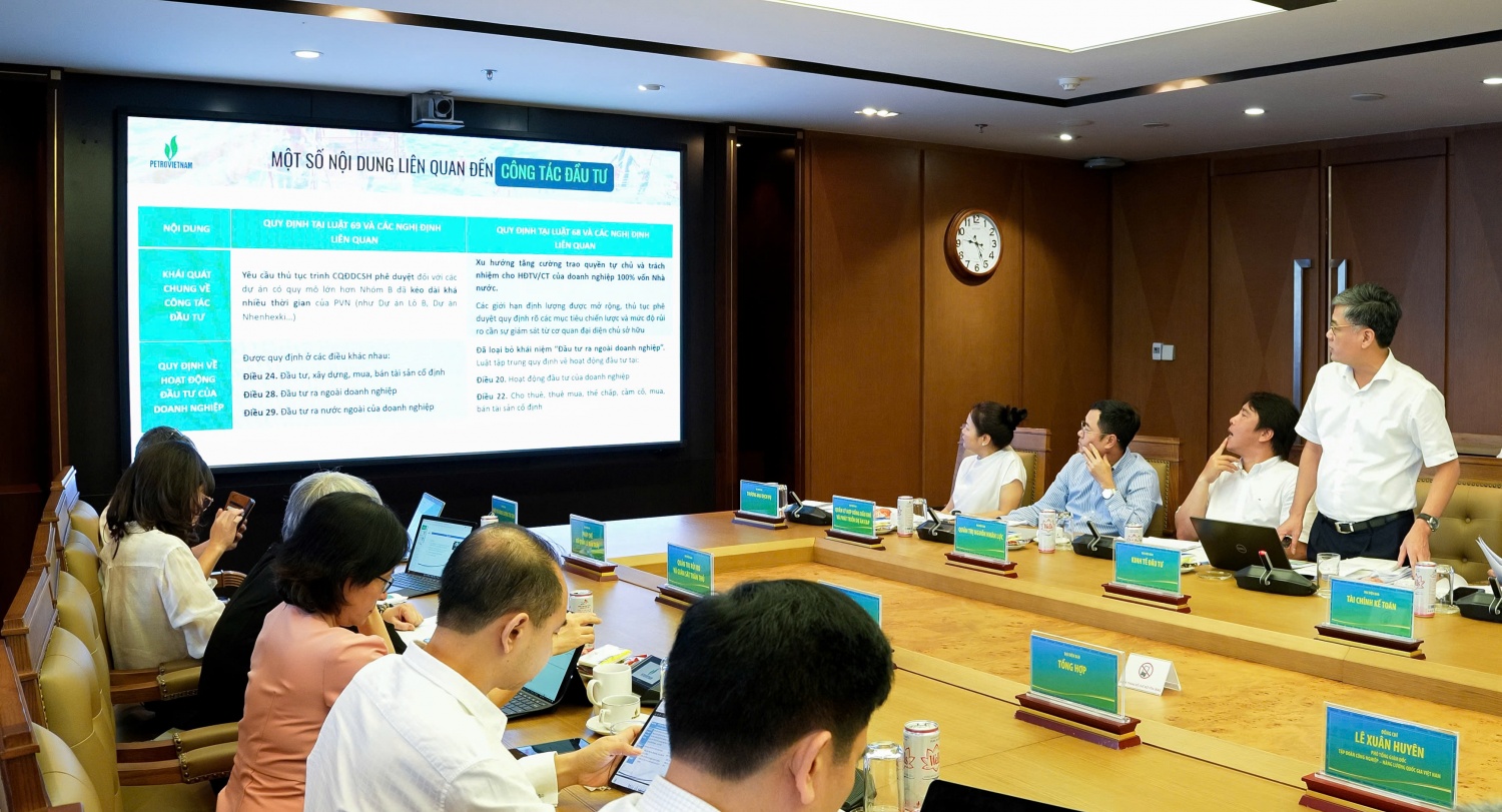 Chủ động thực thi Luật 68, Petrovietnam chuẩn hóa quản trị và mở rộng không gian phát triển