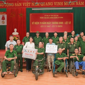 [VIDEO] Petrovietnam thăm hỏi, tri ân các thương, bệnh binh tại Phú Thọ