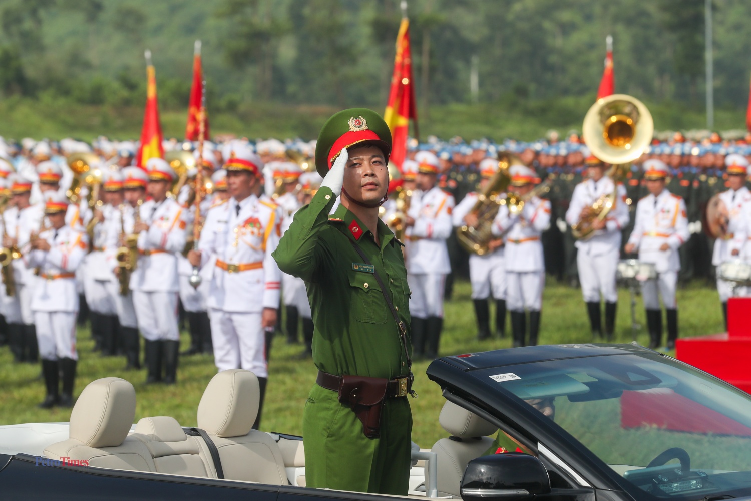 Tổng hợp luyện diễu binh, diễu hành kỷ niệm 80 năm Quốc khánh 2/9