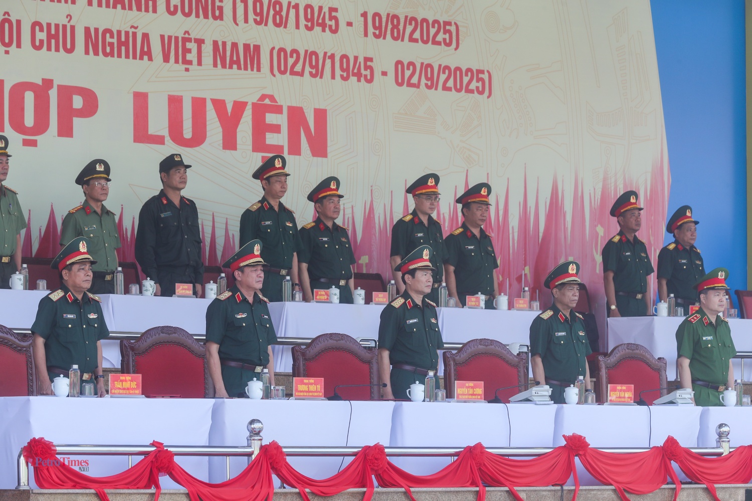 Tổng hợp luyện diễu binh, diễu hành kỷ niệm 80 năm Quốc khánh 2/9