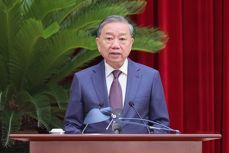 Phát biểu của Tổng Bí thư Tô Lâm tại phiên khai mạc Hội nghị Trung ương 12 khóa XIII