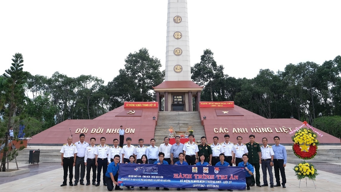 Hội Cựu chiến binh PTSC với “Hành trình tri ân năm 2025” tại TP Hồ Chí Minh