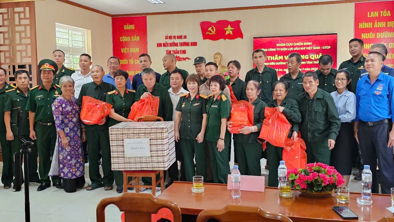 Hội CCB PV Power tổ chức chuỗi hoạt động tri ân nhân kỷ niệm 78 năm Ngày Thương binh - Liệt sĩ