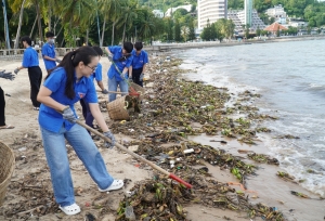 TP HCM: Phường Vũng Tàu ra quân làm sạch môi trường