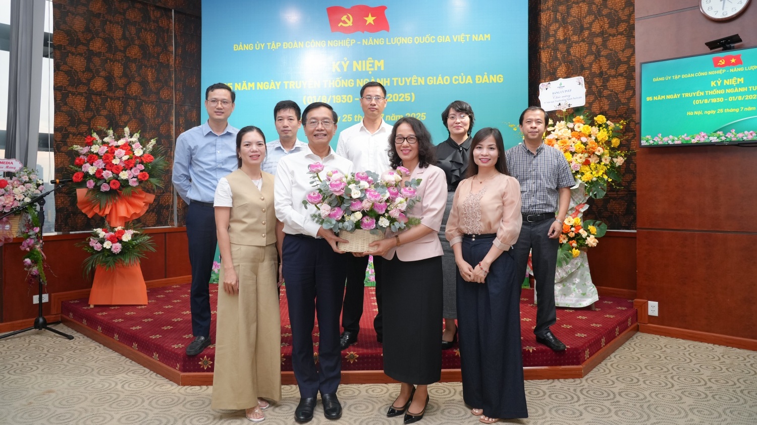 Petrovietnam tổ chức gặp mặt kỷ niệm 95 năm Ngày truyền thống ngành Tuyên giáo của Đảng
