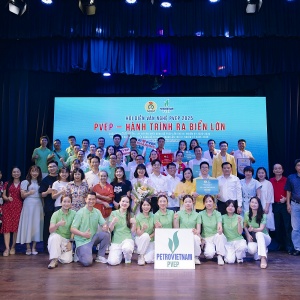 Hội diễn Văn nghệ PVEP 2025: Hành trình vươn ra biển lớn, gắn kết trái tim người lao động