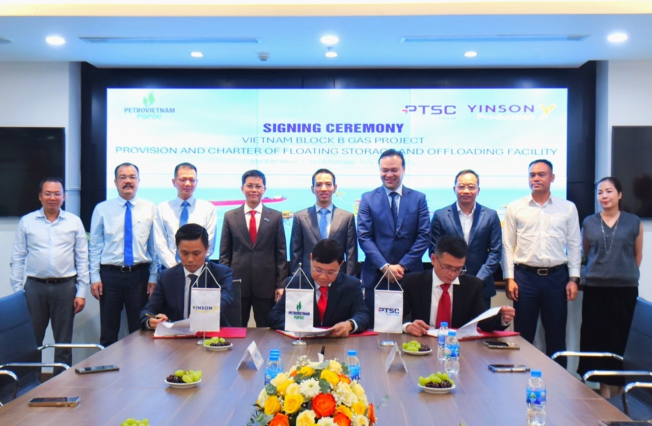 PTSC và Yinson Production ký Hợp đồng cung cấp FSO cho dự án Lô B PTSC và Yinson Production ký Hợp đồng cung cấp FSO cho dự án Lô B