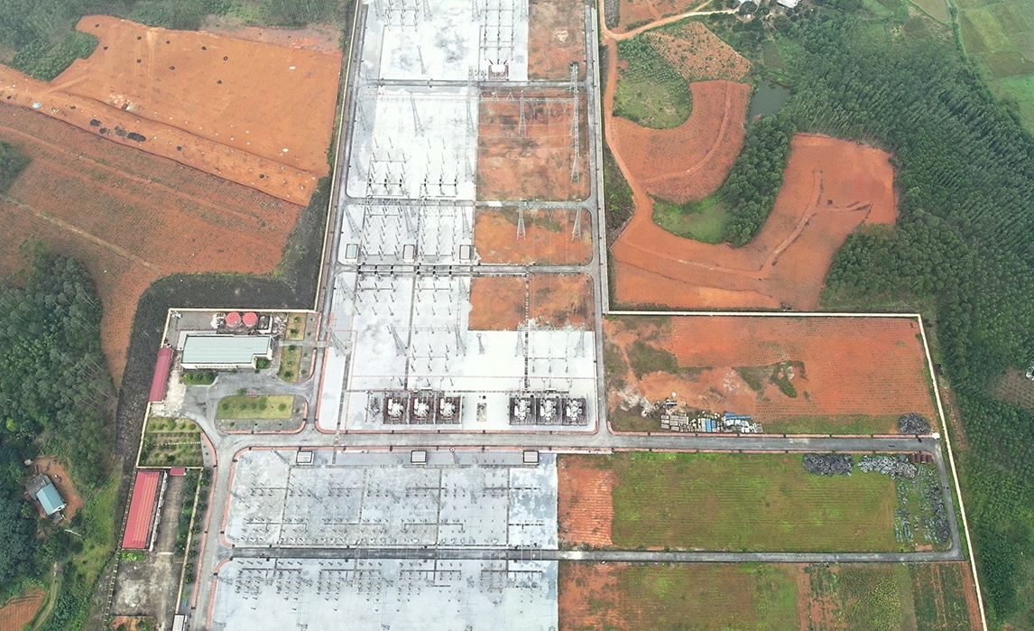 Đóng điện Dự án nâng công suất Trạm biến áp 500kV Việt Trì