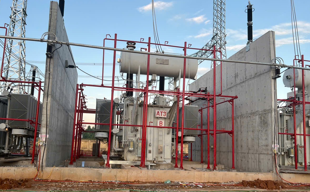 Đóng điện Dự án nâng công suất Trạm biến áp 500kV Việt Trì