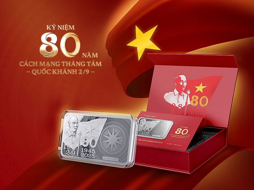 9.999 thỏi bạc kỷ niệm 80 năm Quốc khánh 2/9 của Phú Quý được bán hết trong 8 giờ