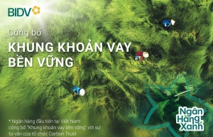 BID vào top 20 cổ phiếu phát triển bền vững nhất Việt Nam lần thứ II liên tiếp