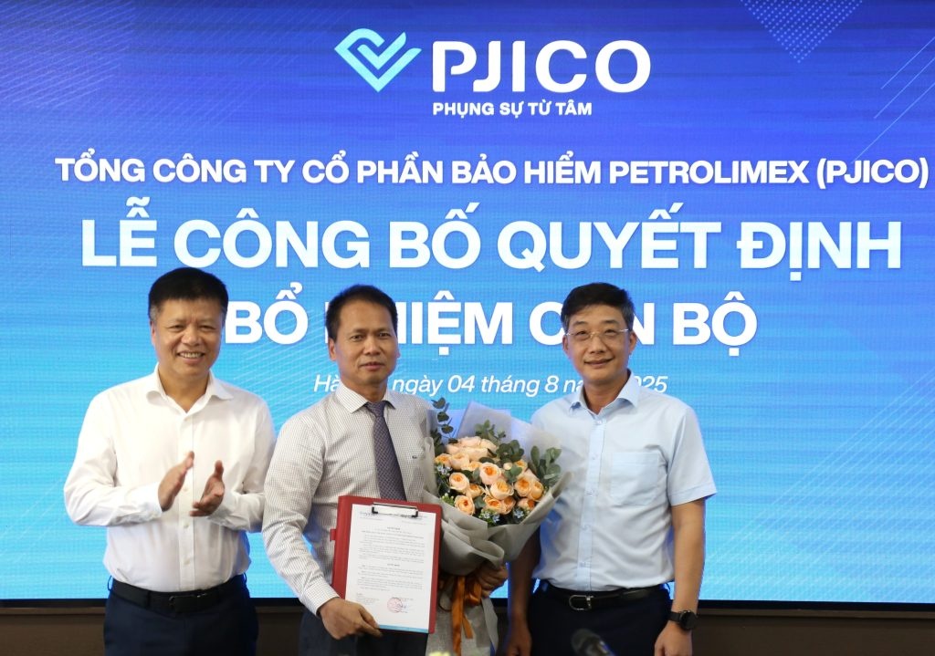 PJICO bổ nhiệm tân Phó Tổng Giám đốc từ ngày 01/8/2025