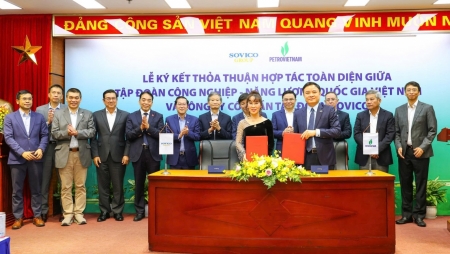 Petrovietnam hợp tác toàn diện với SOVICO: Động lực mới cho phát triển năng lượng và kinh tế