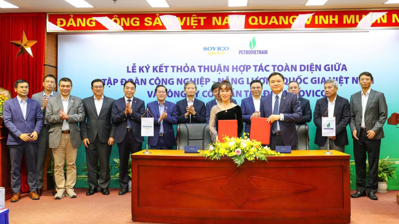 Petrovietnam hợp tác toàn diện với SOVICO: Động lực mới cho phát triển năng lượng và kinh tế