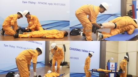 PV GAS SERVICES tổ chức cuộc thi kiến thức an toàn lao động