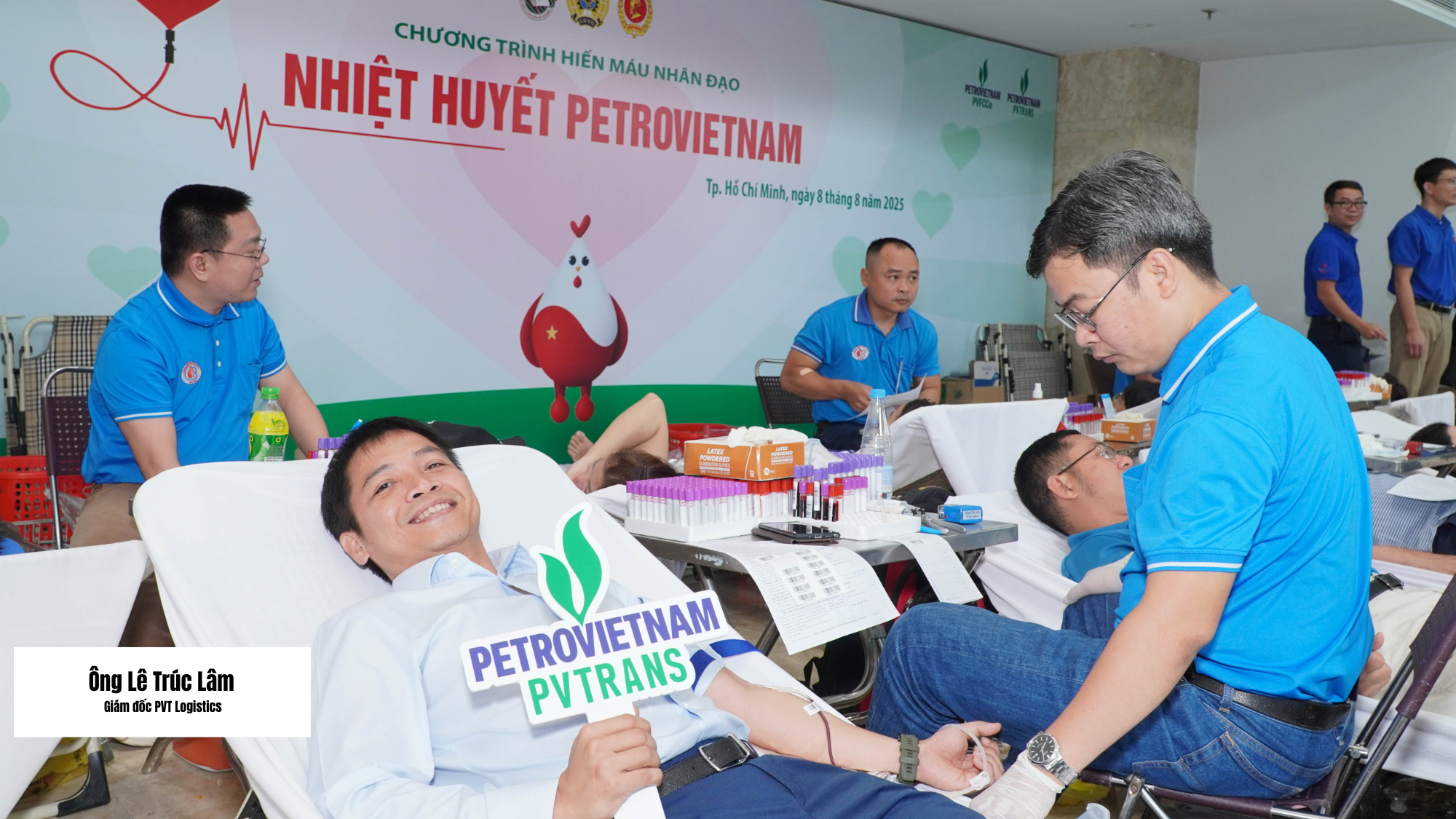 PVFCCo – Phú Mỹ và PVTrans lan tỏa yêu thương qua chương trình hiến máu nhân đạo năm 2025