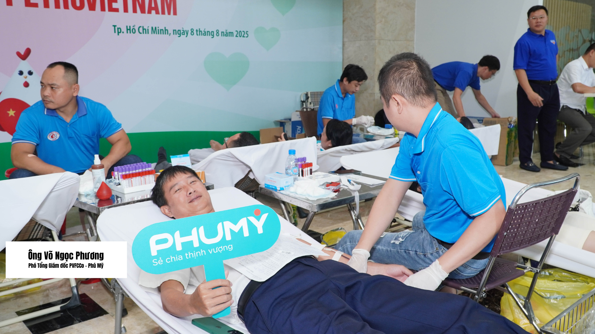 PVFCCo – Phú Mỹ và PVTrans lan tỏa yêu thương qua chương trình hiến máu nhân đạo năm 2025