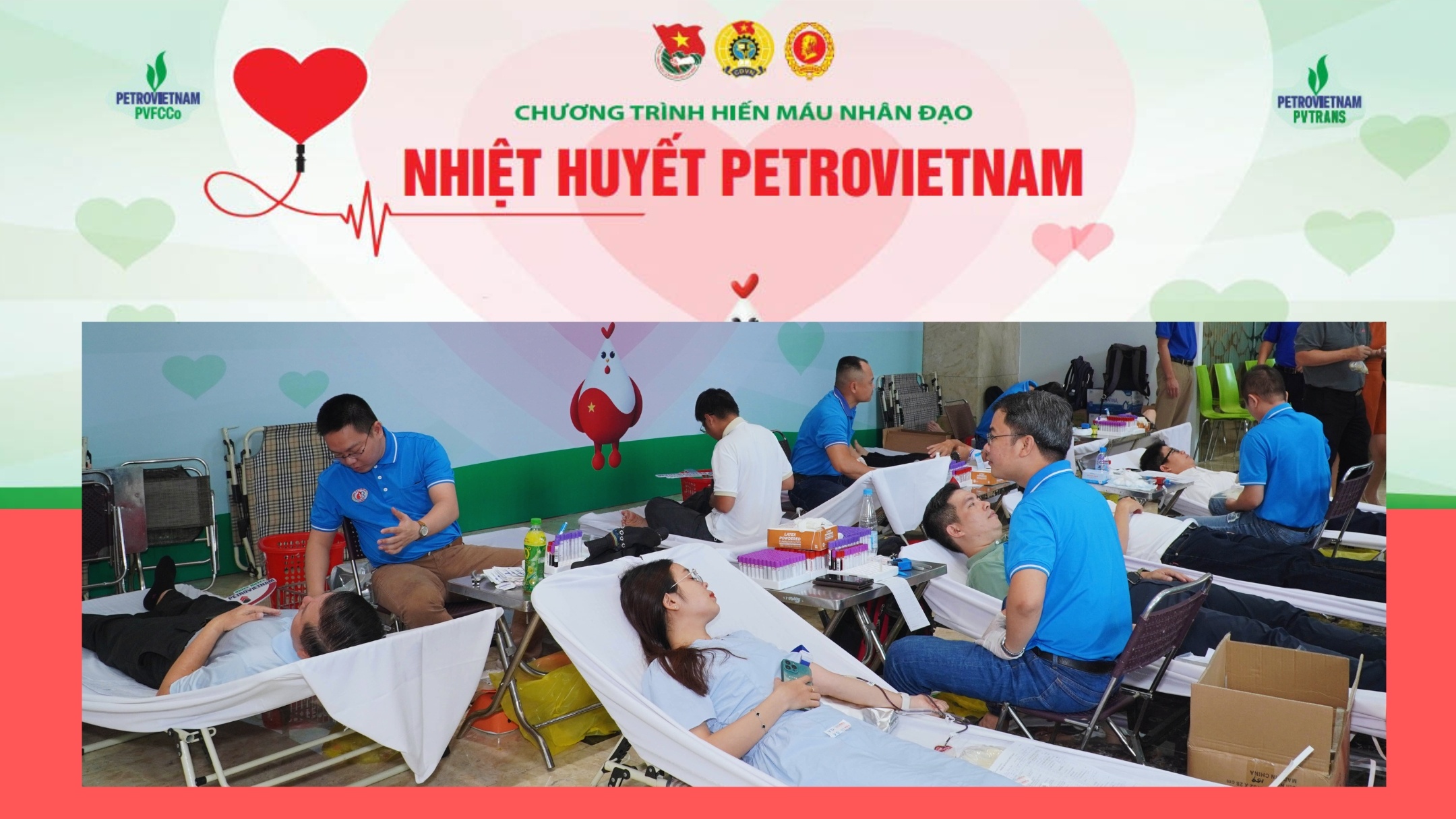 PVFCCo – Phú Mỹ và PVTrans lan tỏa yêu thương qua chương trình hiến máu nhân đạo năm 2025