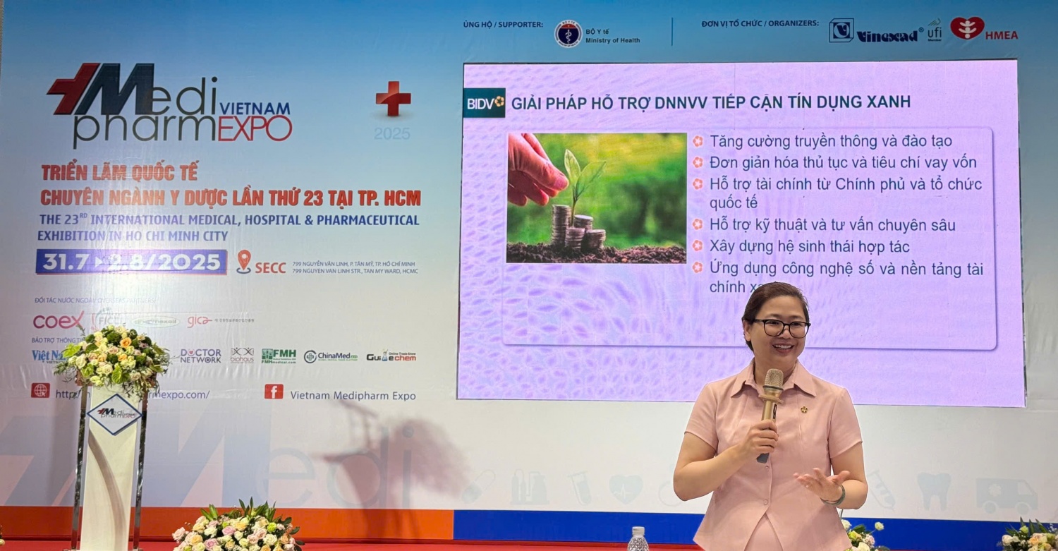 BIDV tích cực hỗ trợ doanh nghiệp Dược và Thiết bị y tế phát triển bền vững