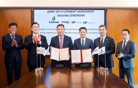 PTSC và LSEE ký kết thỏa thuận hợp tác chung phát triển nhà máy sản xuất cáp ngầm cao thế phục vụ các dự án năng lượng tái tạo