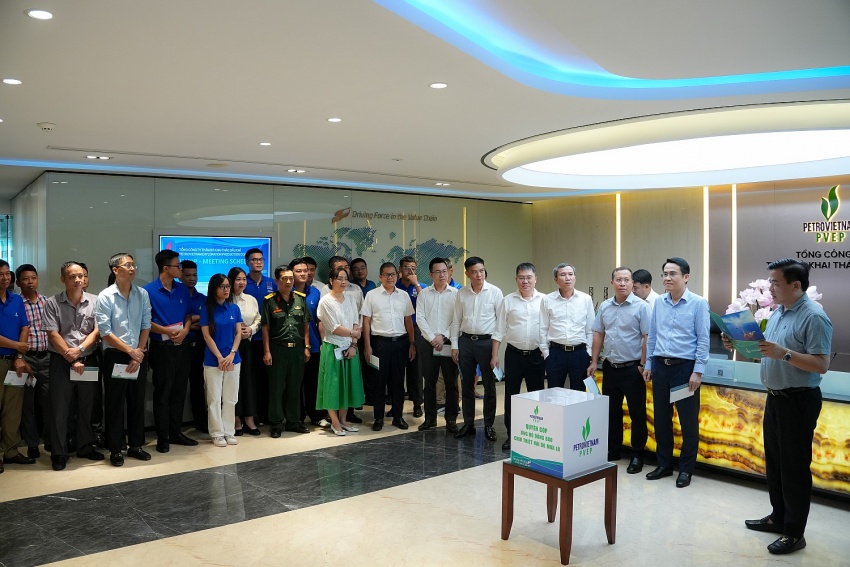 PVEP chung tay ủng hộ đồng bào bị thiệt hại do bão số 3