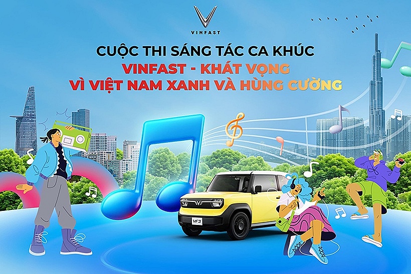 Cuộc thi sáng tác ca khúc VinFast nhận “mưa bài thi”, đếm ngược ngày đóng cổng