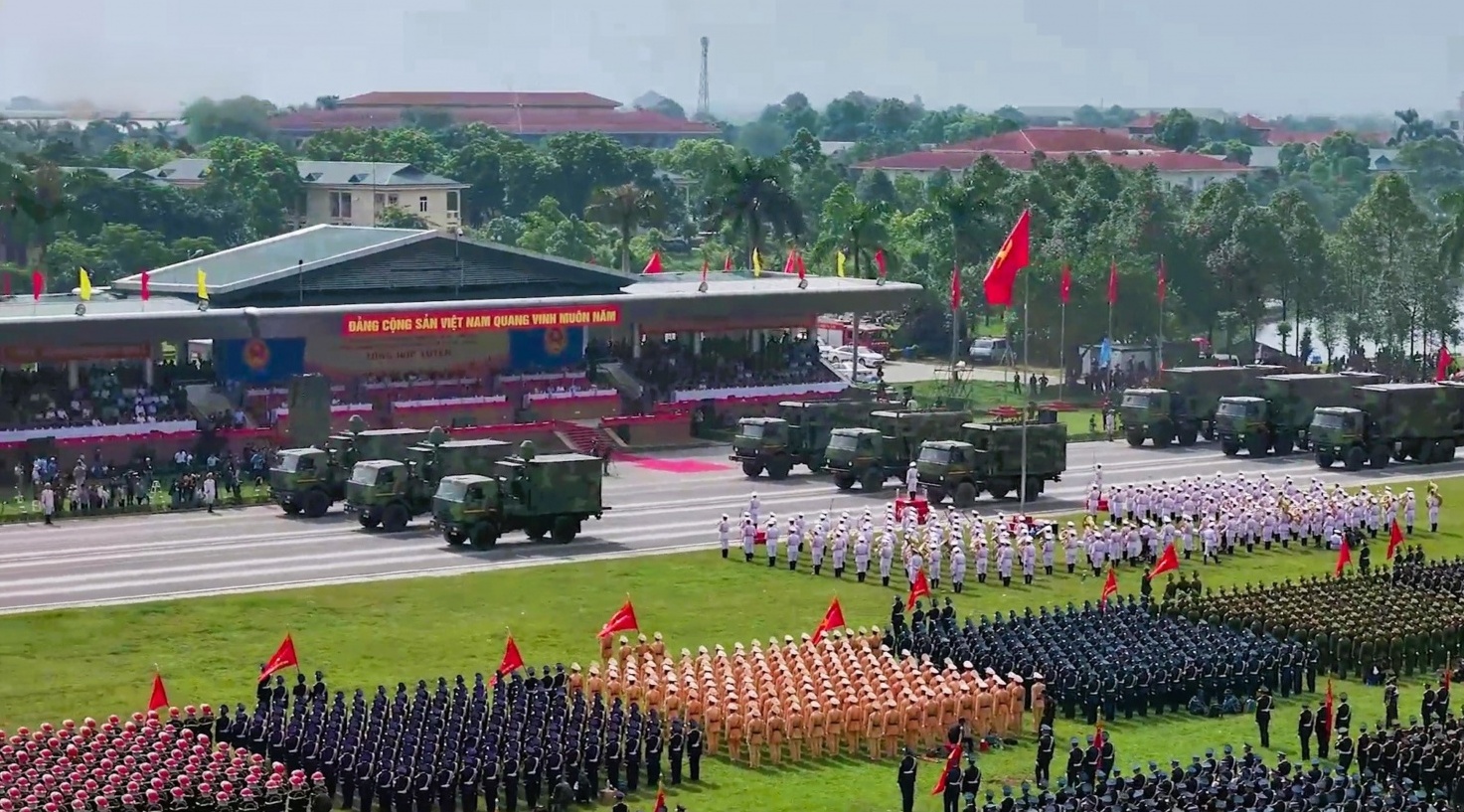[VIDEO] Tổng hợp luyện diễu binh, diễu hành lần 3: Sẵn sàng cho ngày hội lớn