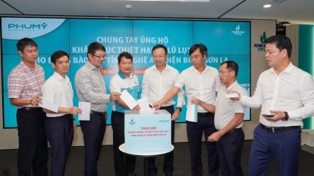 Toàn Petrovietnam lan tỏa yêu thương, sẻ chia cùng đồng bào vùng lũ các tỉnh phía Bắc