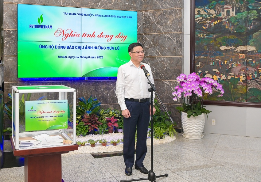 Petrovietnam lan tỏa yêu thương, sẻ chia cùng đồng bào vùng lũ các tỉnh phía Bắc