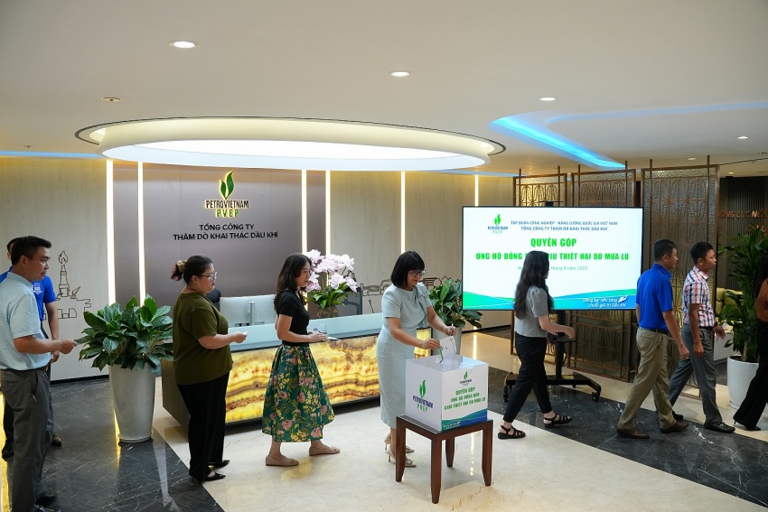 Petrovietnam lan tỏa yêu thương, sẻ chia cùng đồng bào vùng lũ các tỉnh phía Bắc