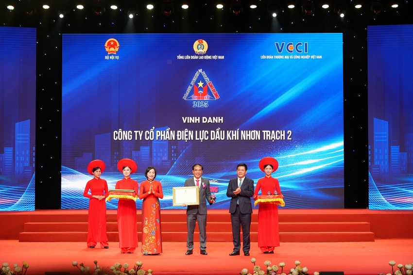 3 đơn vị Petrovietnam được vinh danh “Doanh nghiệp tiêu biểu vì người lao động” năm 2025