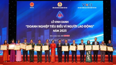 3 đơn vị Petrovietnam được vinh danh “Doanh nghiệp tiêu biểu vì người lao động” năm 2025