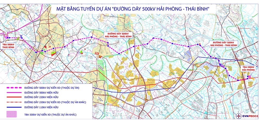 Khởi công Dự án đường dây 500kV Hải Phòng – Thái Bình, chào mừng 80 năm Cách mạng tháng Tám và Quốc khánh 2/9