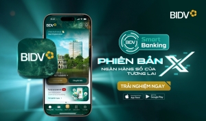 BIDV SmartBanking phiên bản X - Dấu ấn tiên phong cùng loạt tính năng mới độc đáo