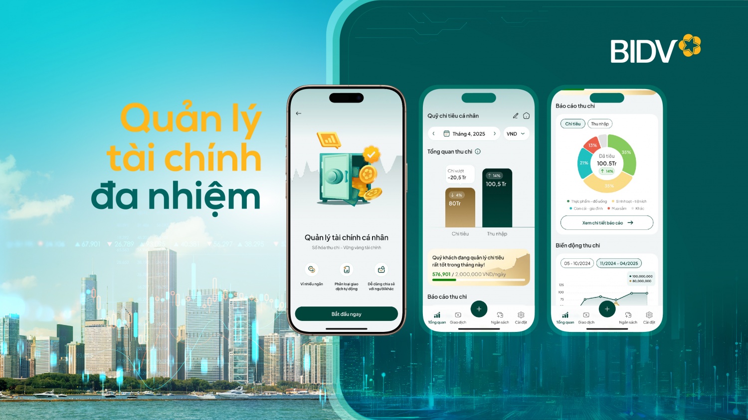 BIDV SmartBanking phiên bản X - Dấu ấn tiên phong cùng loạt tính năng mới độc đáo