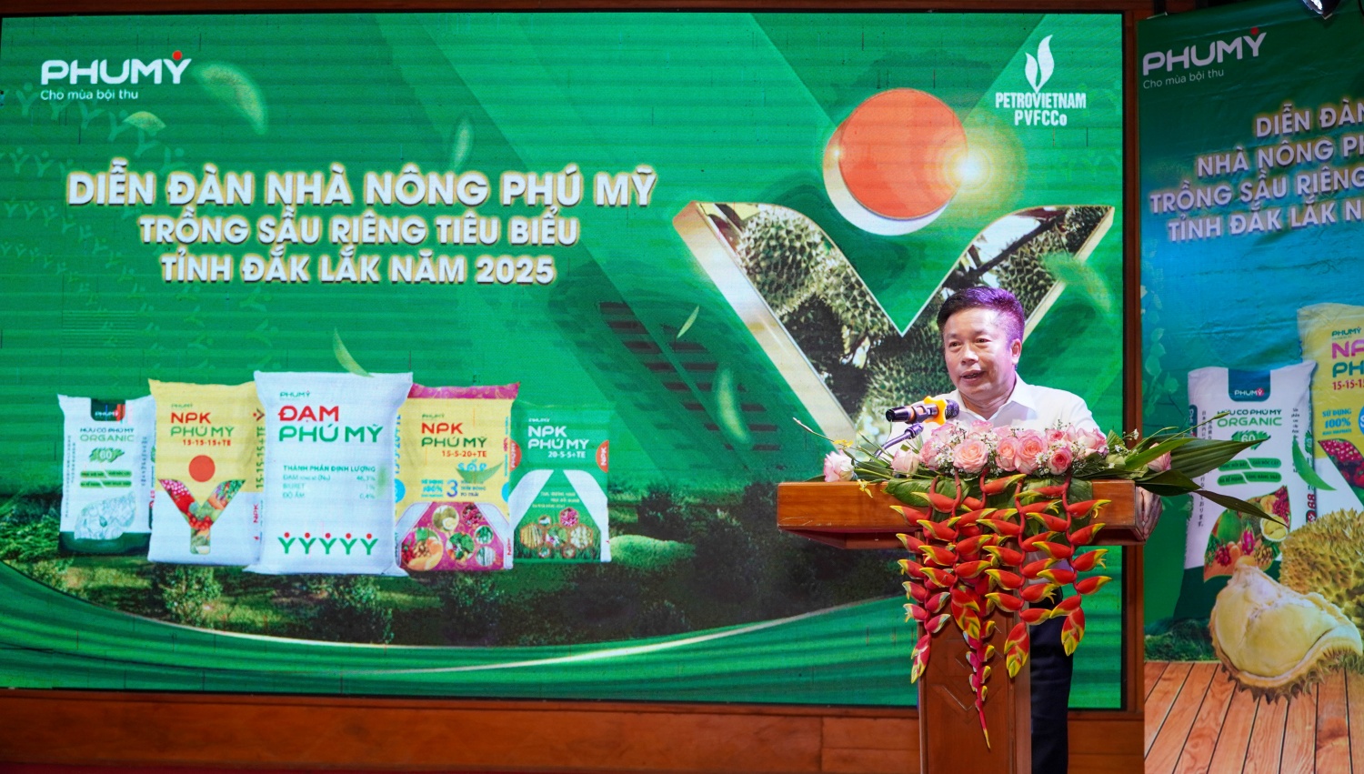 PVFCCo – Phú Mỹ đồng hành cùng nông dân Đắk Lắk trong canh tác sầu riêng bền vững PVFCCo – Phú Mỹ đồng hành cùng nông dân Đắk Lắk trong canh tác sầu riêng bền vững