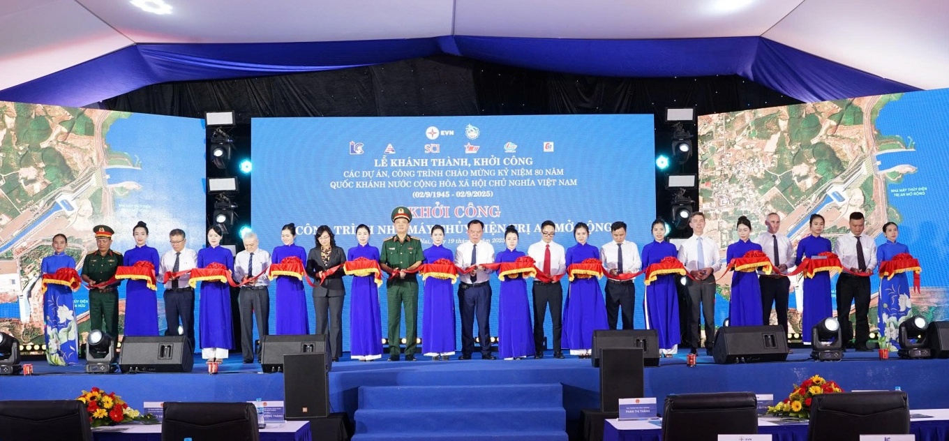 Khởi công công trình Nhà máy thủy điện Trị An mở rộng